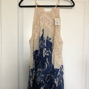 NWT free people womens mini dress size medium